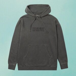Taylor Swift The Eras Tour Charcoal Hoodie